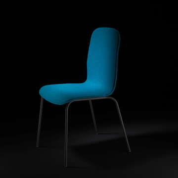 MILÙ UP - Wool felt chair by PF Stile - view 3